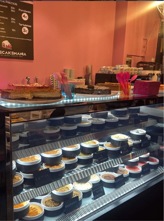 Expositor de Cheesecakemania